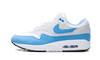 Air Max 1 White University Blue - FD9082-103