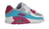 Air Max 90 White Vivid Pink Light Blue Fury - CT1030-001