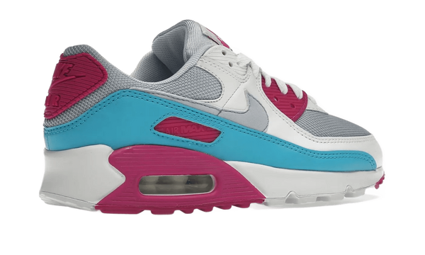 Air Max 90 White Vivid Pink Light Blue Fury - CT1030-001