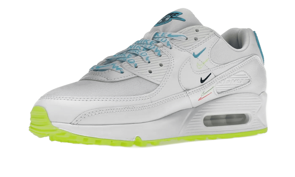 Air Max 90 Worldwide White Sky Volt - CK7069-100