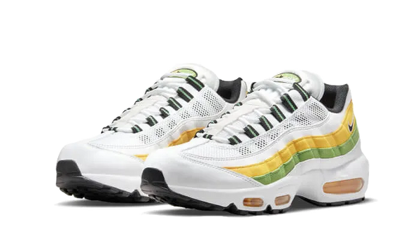 Air Max 95 Essential White Green Apple Tour Yellow - DQ3429-100