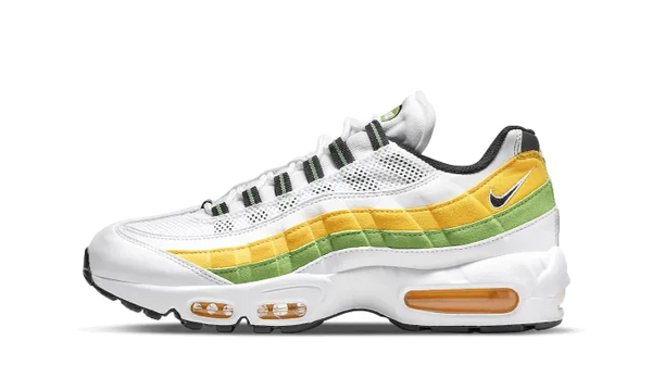 Air Max 95 Essential White Green Apple Tour Yellow - DQ3429-100