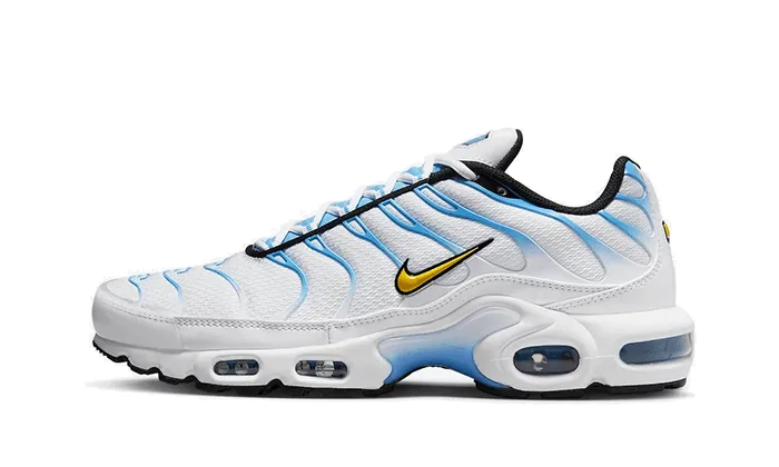 Nike Air Max Plus University Gold White – limitierter Sneaker bei Shade Studios