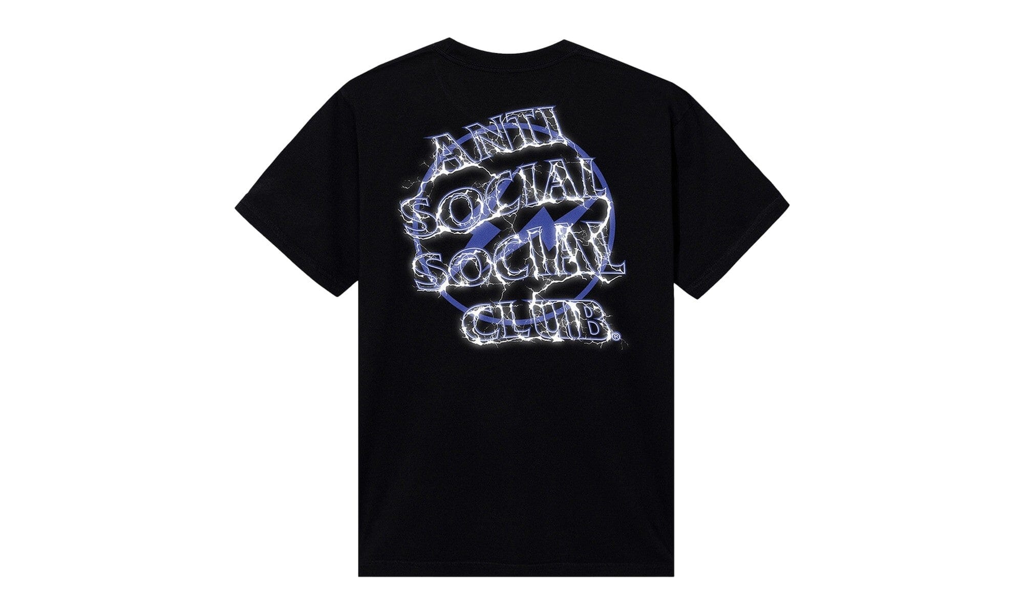 Anti Social Social Club x Fragment Design Bolt Tee Black/Navy