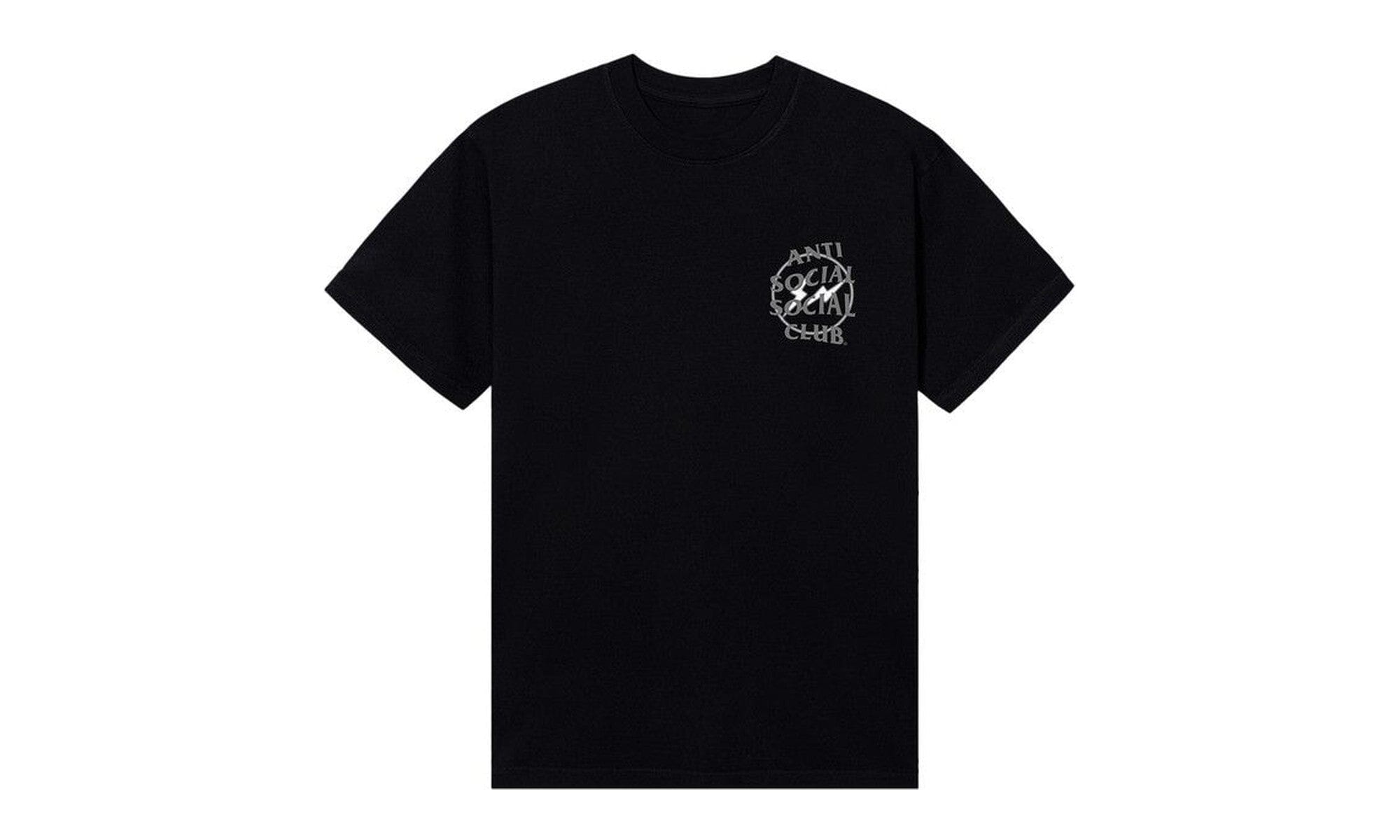 Anti Social Social Club x Fragment Design Half Tone Logo Tee Black/Grey