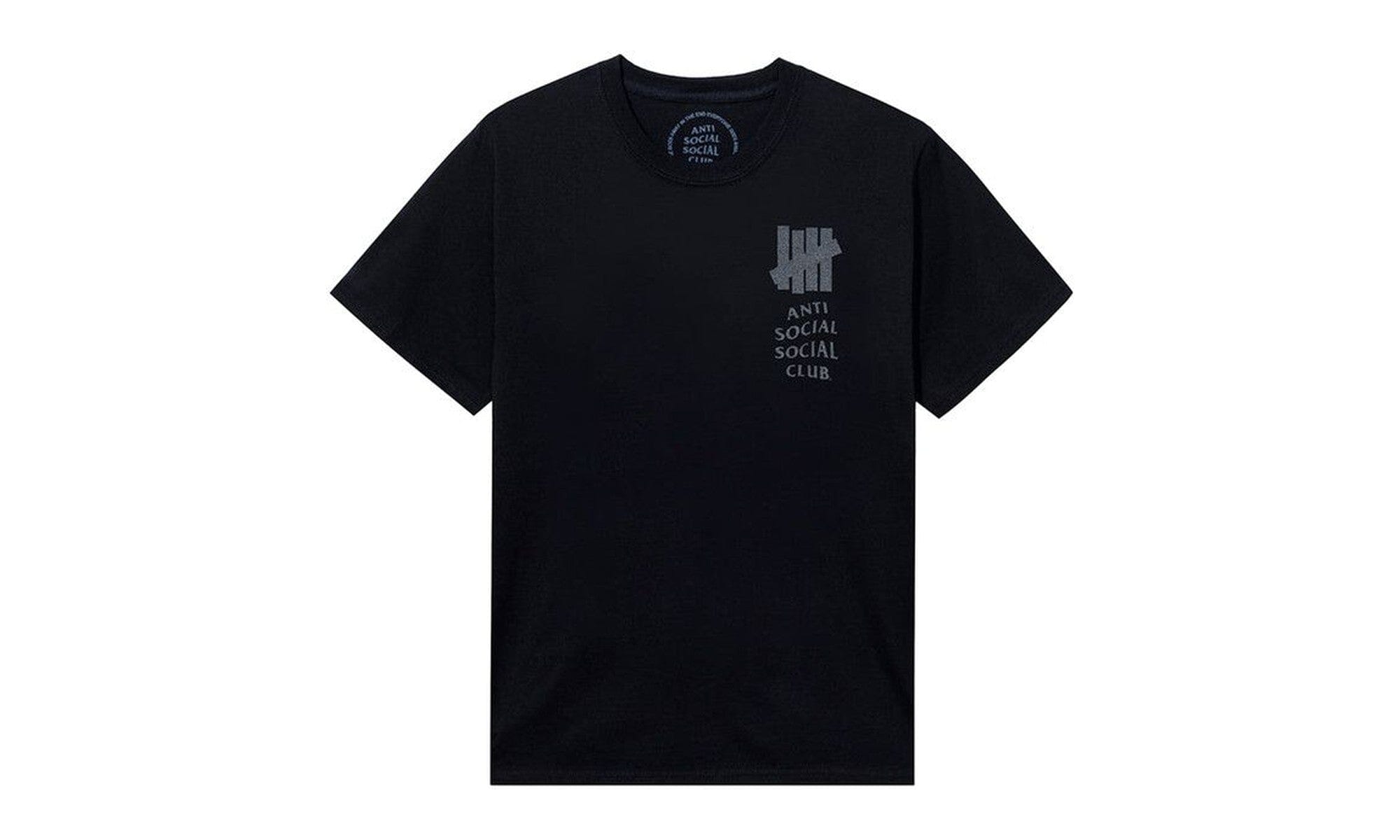 Anti Social Social Club x Undefeated Lock 3M Tee Black