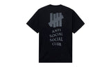 Anti Social Social Club x Undefeated Lock 3M Tee Black