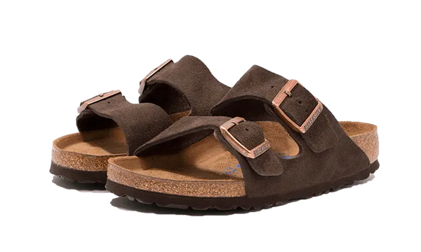 Arizona Suede Leather Soft Footbed Mocha - 0951311/0951313