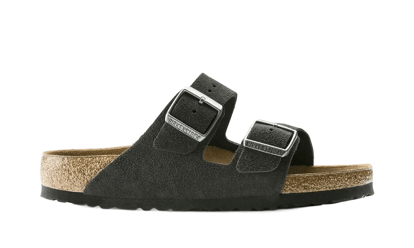 Birkenstock Arizona Suede Leather Soft Footbed Velvet Grey – limitierter Sneaker bei Shade Studios
