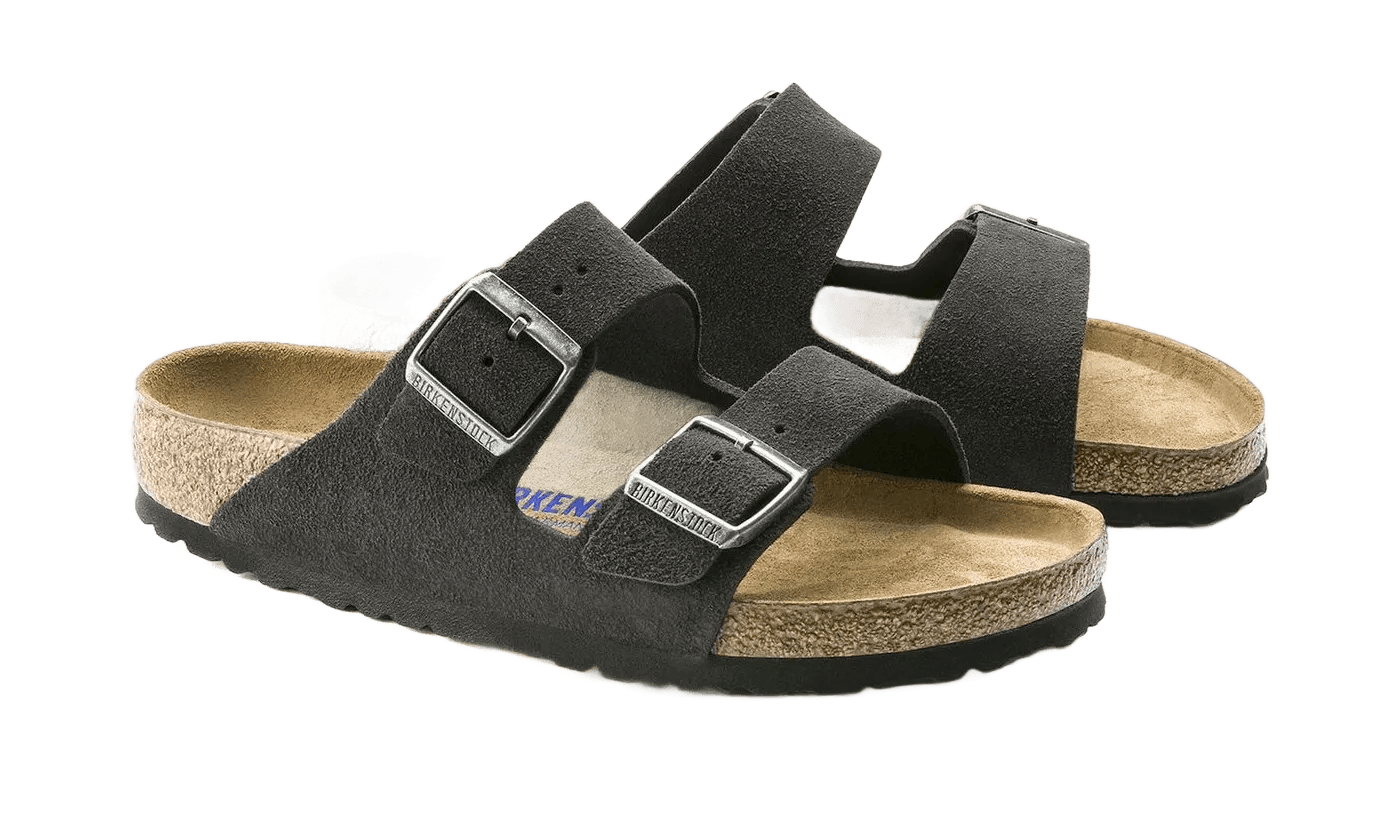 Birkenstock Arizona Suede Leather Soft Footbed Velvet Grey – limitierter Sneaker bei Shade Studios