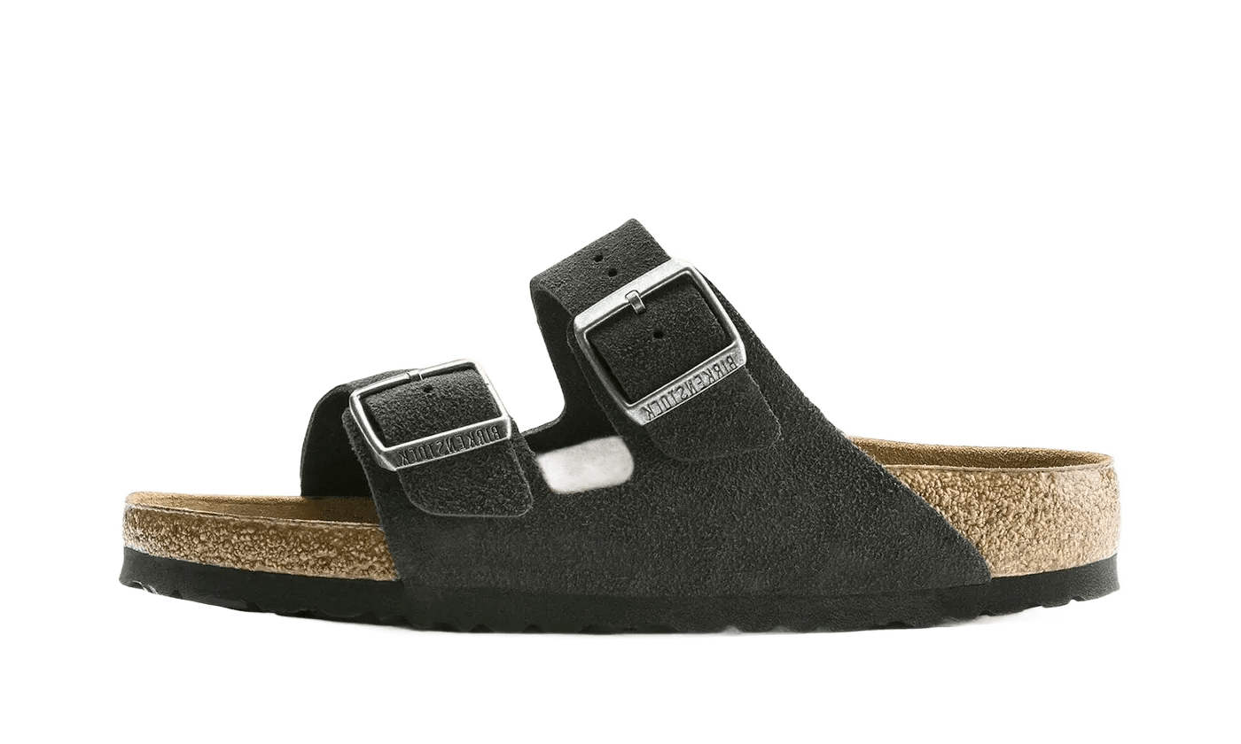Birkenstock Arizona Suede Leather Soft Footbed Velvet Grey – limitierter Sneaker bei Shade Studios