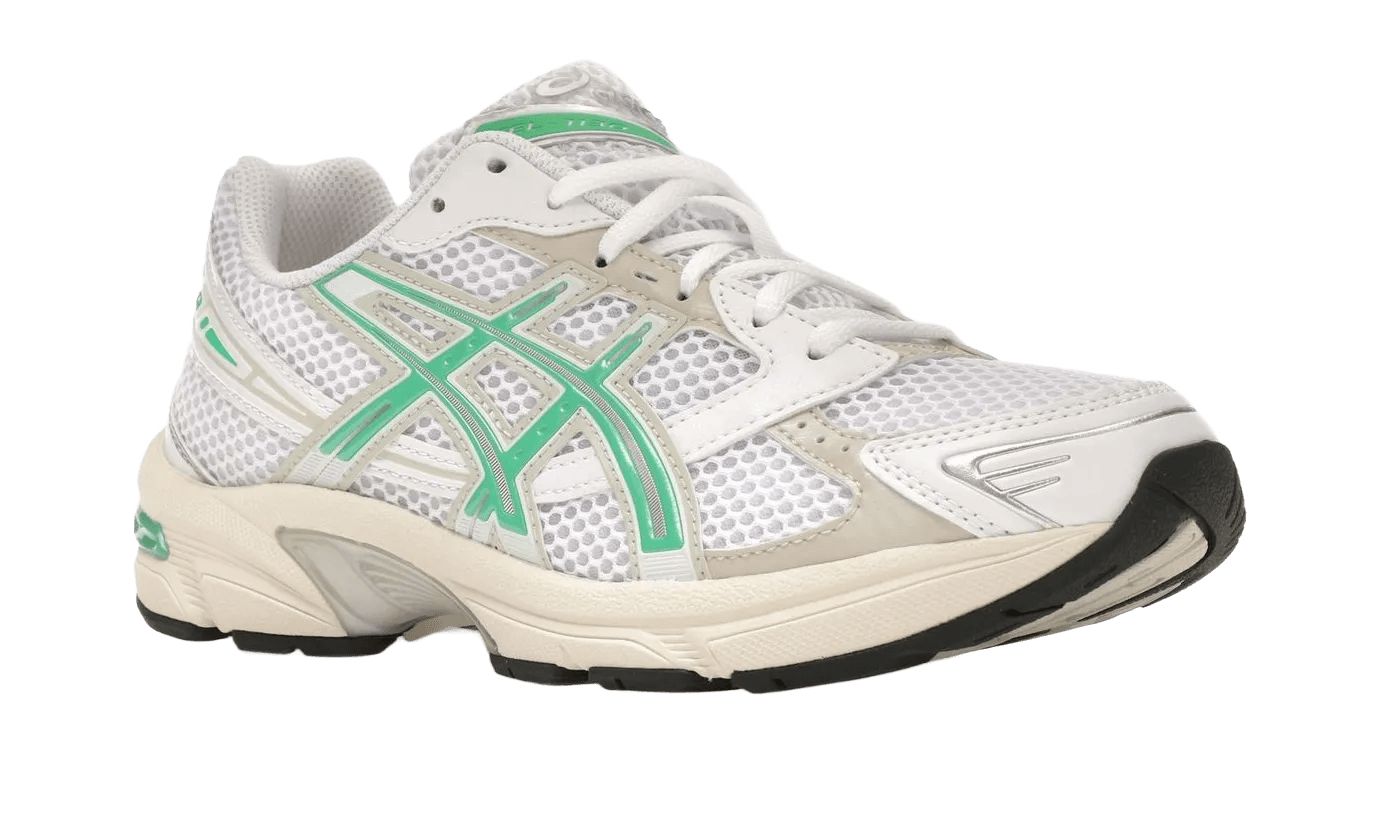 ASICS Gel-1130 White Malachite Green Off White Midsole