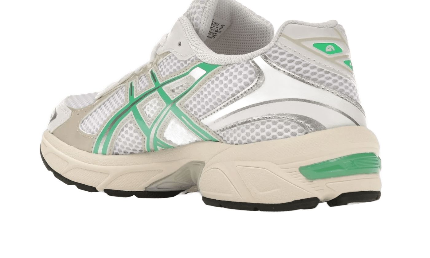 ASICS Gel-1130 White Malachite Green Off White Midsole