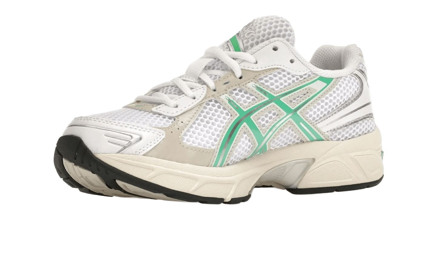 ASICS Gel-1130 White Malachite Green Off White Midsole