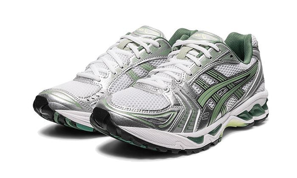 ASICS Gel Kayano 14 White Pure Silver Slate Grey Sage