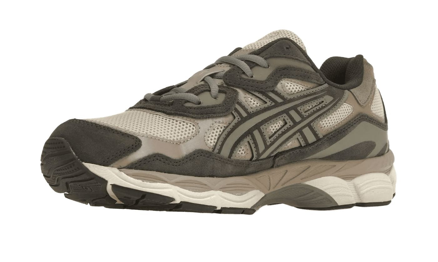asics GEL-NYC OATMEAL/OBSIDIAN GREY 新品 Кроссовки Asics Gel NYC Oatmeal Obsidian Grey купить