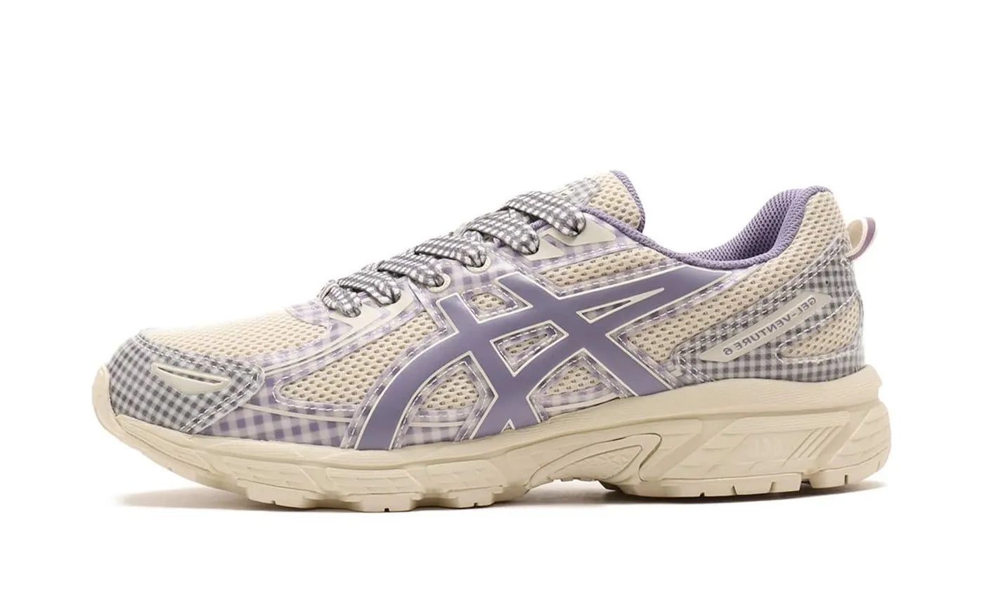 ASICS Gel-Venture 6 Story mfg. Vanilla Violet Quartz Gingham – limitierter Sneaker bei Shade Studios