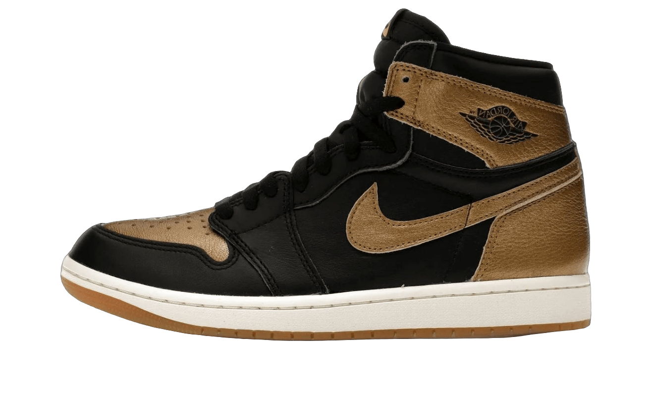 Air Jordan 1 Retro High OG Black Metallic Gold