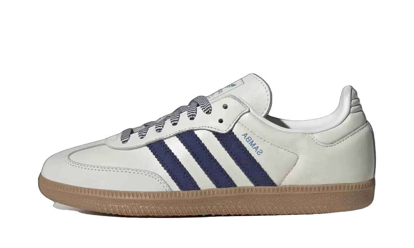 Adidas Samba Off White Dark Blue