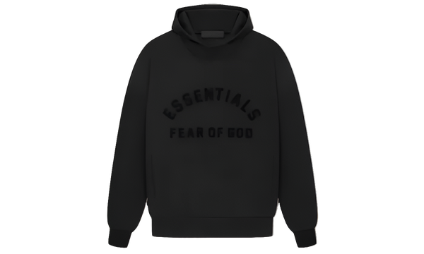 Fear of God Essentials Arch Logo Hoodie Jet Black