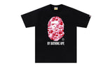 BAPE ABC Camo By Bathing Ape Tee Black/Pink