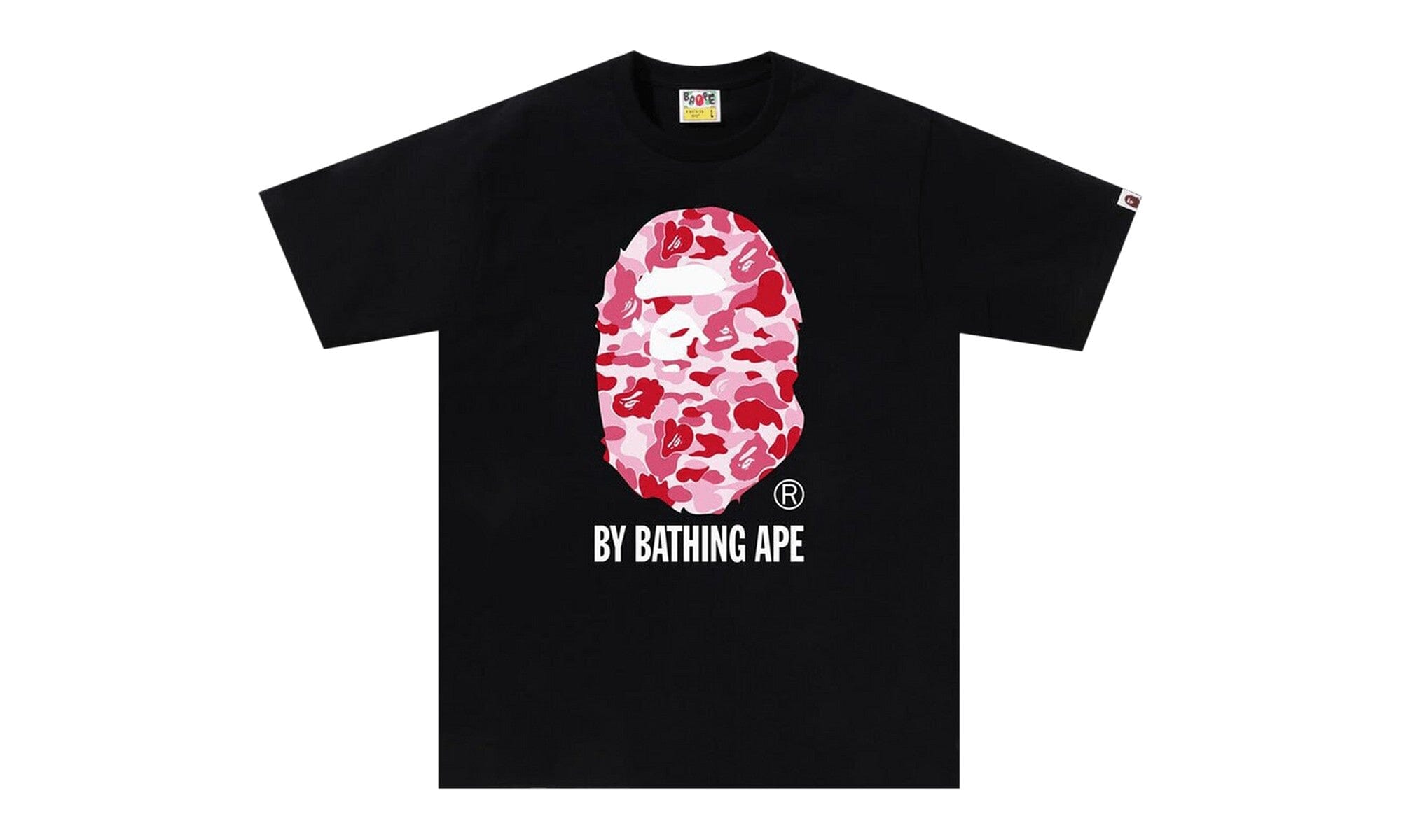 BAPE ABC Camo By Bathing Ape Tee Black/Pink