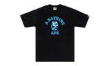 BAPE ABC Camo College Tee Black/Blue