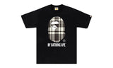 BAPE Check By Bathing Ape Tee Black