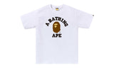 BAPE College Tee White