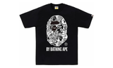 BAPE Comic Art Ape Head Tee Black