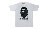 BAPE Space Camo By Bathing Ape Tee White