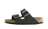Birkenstock Arizona Suede Leather Soft Footbed Velvet Grey