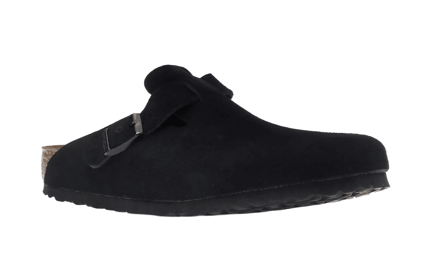 Boston Soft Footbed Suede Black - 0660471/0660473