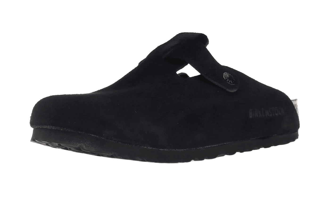 Boston Soft Footbed Suede Black - 0660471/0660473