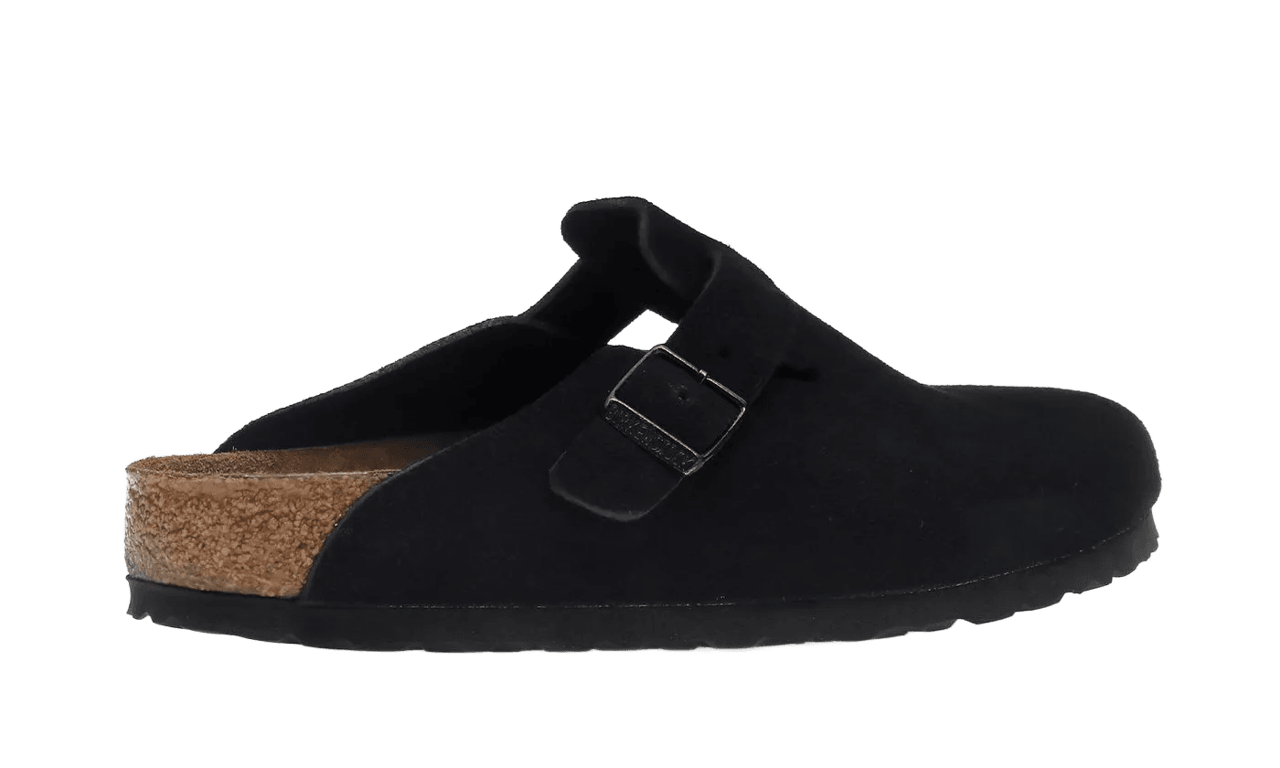 Boston Soft Footbed Suede Black - 0660471/0660473