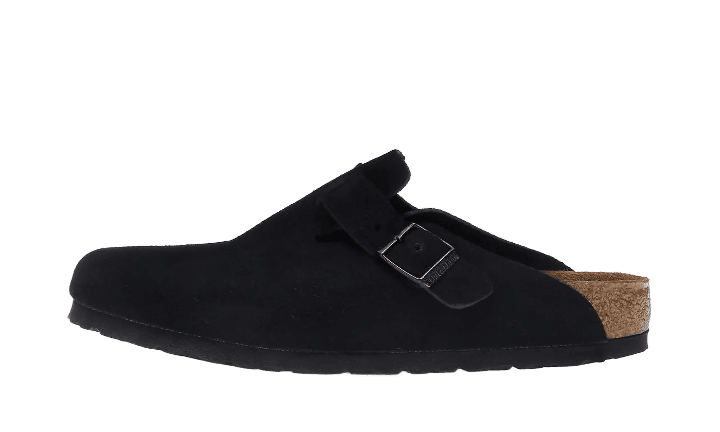 Boston Soft Footbed Suede Black - 0660471/0660473