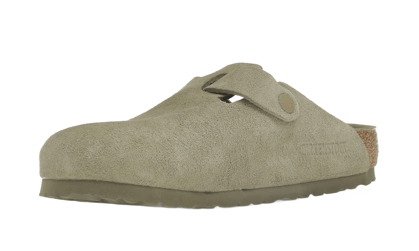 Boston Soft Footbed Suede Faded Khaki - 1019054/1019108