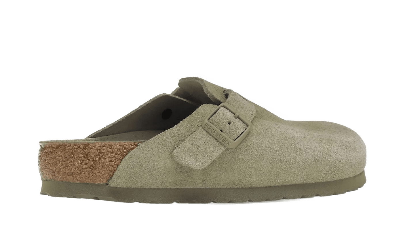 Boston Soft Footbed Suede Faded Khaki - 1019054/1019108