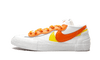 Nike Blazer Low Sacai White Magma Orange - DD1877-100