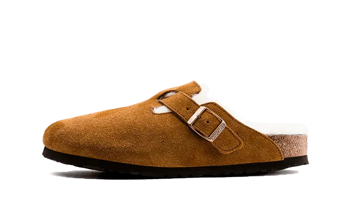 Birkenstock Boston Shearling Suede Mink – limitierter Sneaker bei Shade Studios
