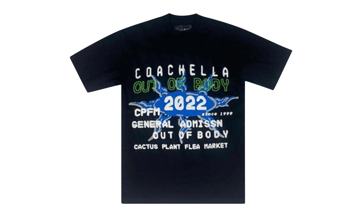 Cactus Plant Flea Market x Coachella Tee Black/Blue