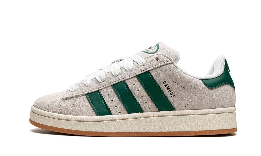 Adidas Campus 00s Crystal White Dark Green – limitierter Sneaker bei Shade Studios
