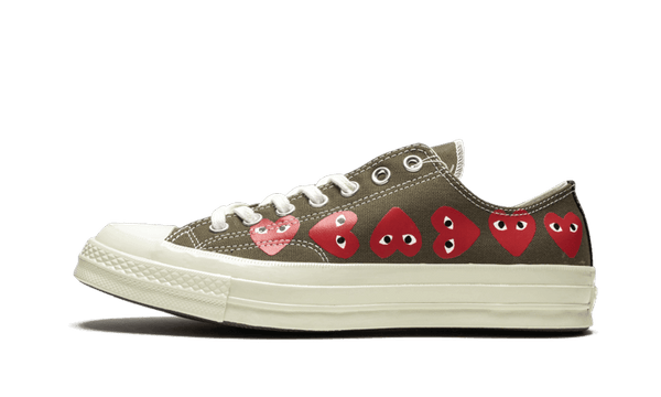 Converse Converse Chuck Taylor All-Star 70s Ox Comme des Garçons PLAY Multi Heart Green - 162976C