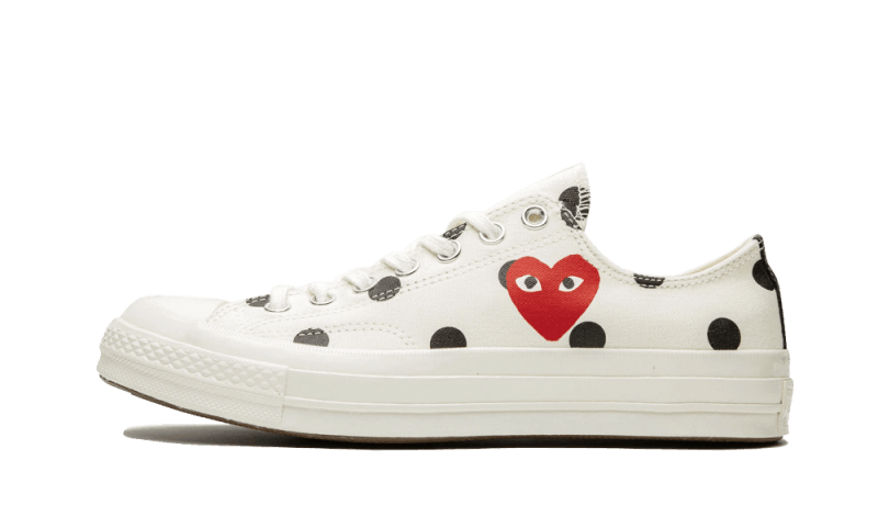 Converse Converse Chuck Taylor All-Star 70s Ox Comme des Garçons PLAY Polka Dot White - 157249C