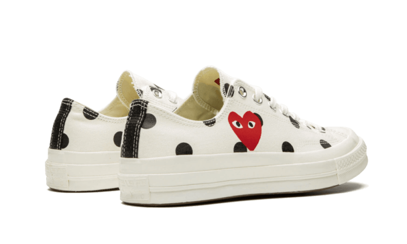 Converse Converse Chuck Taylor All-Star 70s Ox Comme des Garçons PLAY Polka Dot White - 157249C