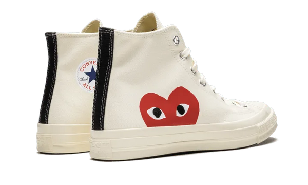 Converse Chuck Taylor All-Star 70s Hi Comme des Garçons PLAY White - 150205C