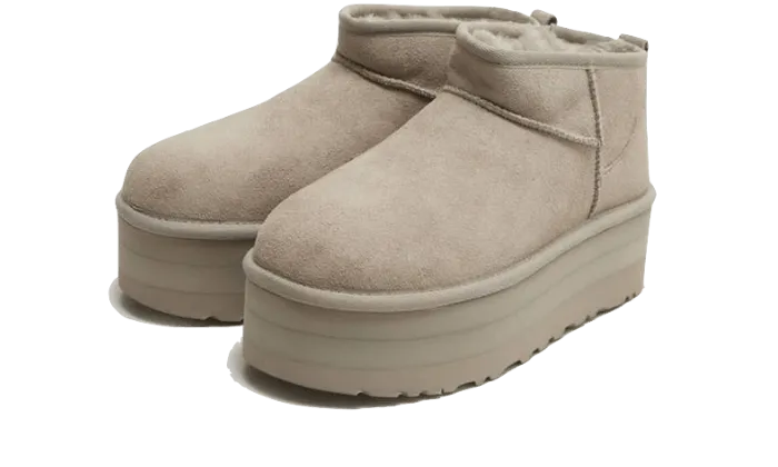 Classic Ultra Mini Platform Boot Goat - 1135092-GOA