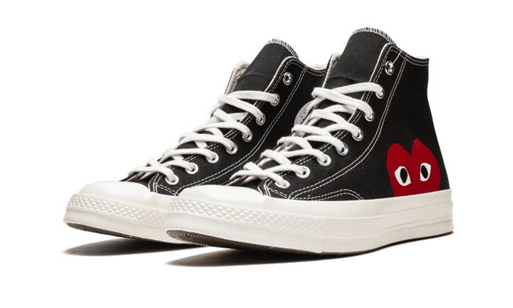 Converse Chuck Taylor All-Star 70s Hi Comme des Garçons PLAY Black – limitierter Sneaker bei Shade Studios