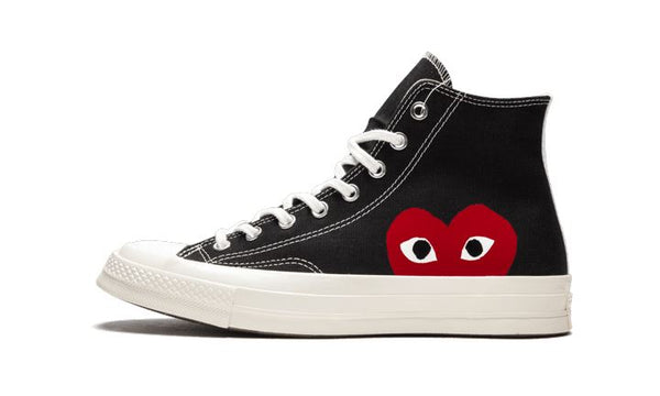 Black high top converse 70s deals