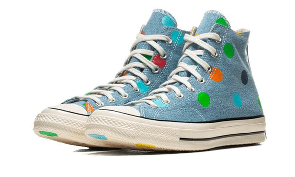 Converse Converse Chuck Taylor All-Star 70s Hi Golf Wang Denim Polka Dots - 170011C